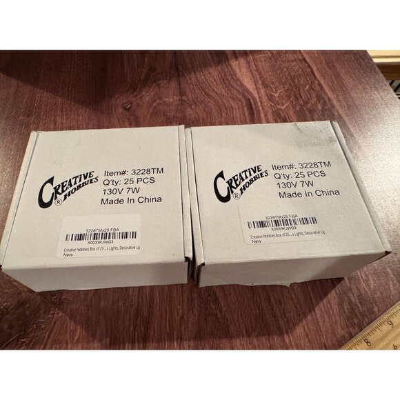 2 Boxes of Creative Hobbies® Colored Light Bulbs (50 Total)! 🌈‎ - Picture 3 of 4